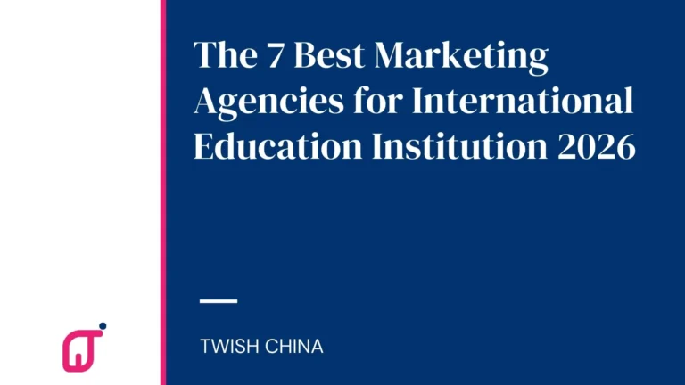 Best China student recruitment marketing agencies