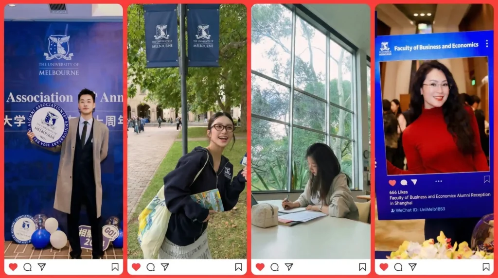 KOC layer for attract Chinese students marketing on Xiaohongshu